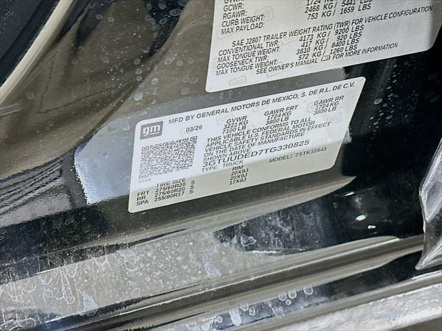2026 GMC Sierra 1500 Crew Cab, Standard Bed, SLT, 4WD