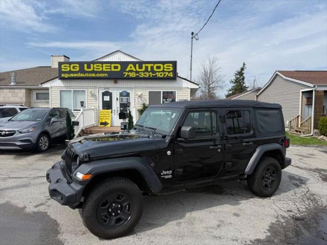 2018 Jeep Wrangler Unlimited Sport 4x4 for sale in Tonawanda, NY
