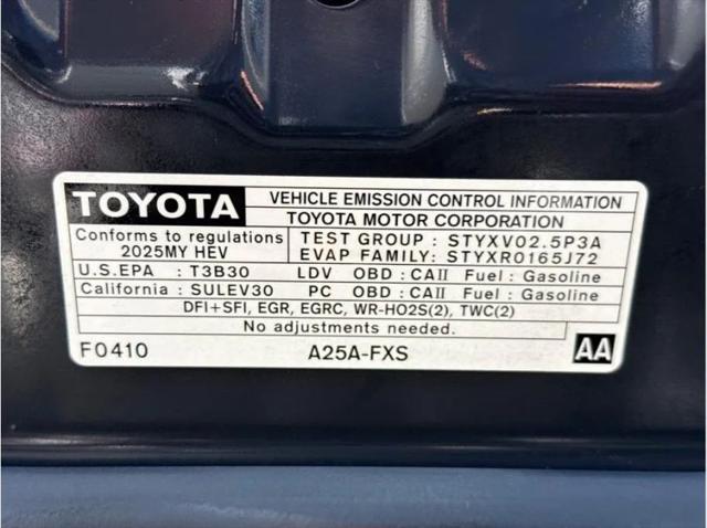 2025 Toyota Camry LE