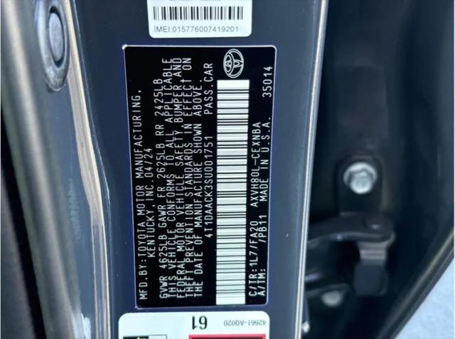 2025 Toyota Camry LE