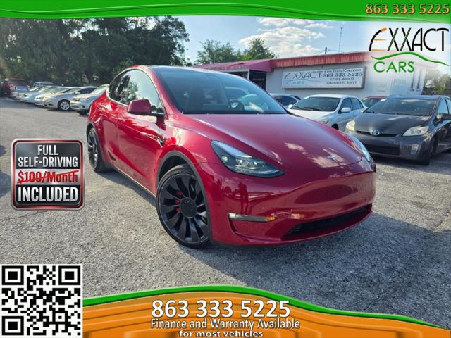 2022 Tesla Model Y Performance Dual Motor All-Wheel Drive for sale in Lakeland, FL