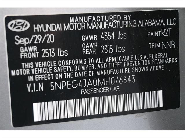 2021 Hyundai Sonata SE