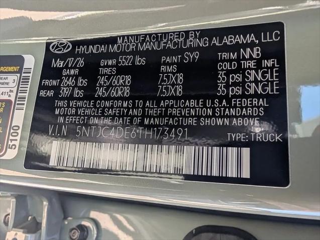2026 Hyundai Santa Cruz SEL Activity