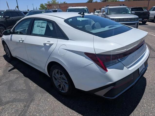 2026 Hyundai Elantra Hybrid Blue