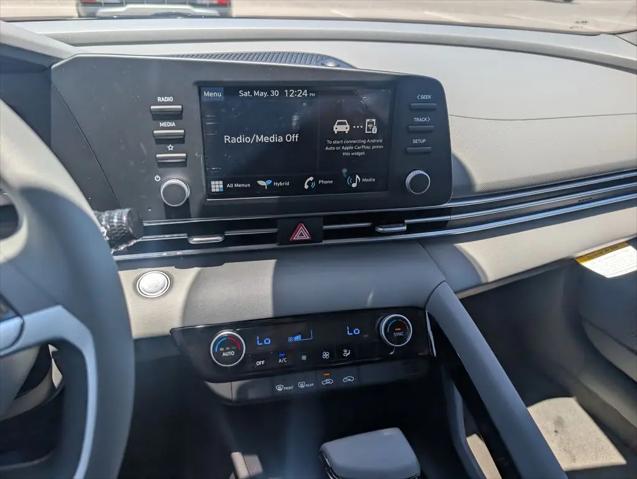 2026 Hyundai Elantra Hybrid Blue