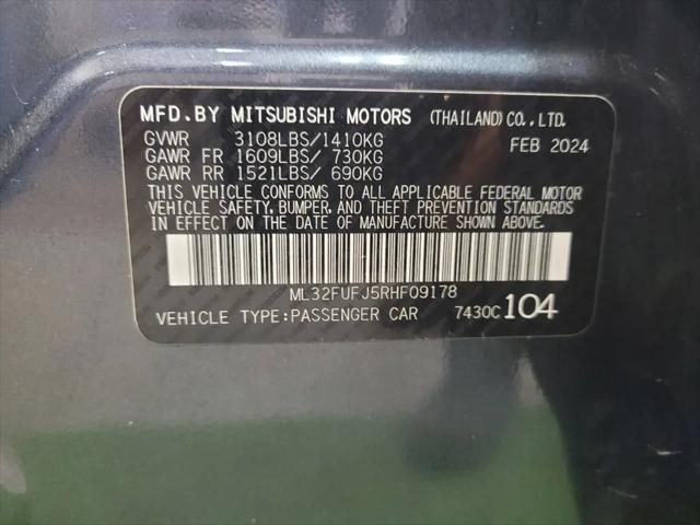 2024 Mitsubishi Mirage G4 ES