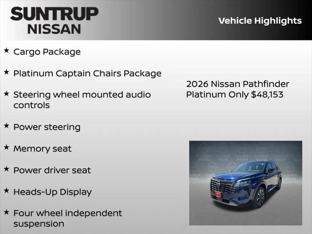 2026 Nissan Pathfinder Platinum