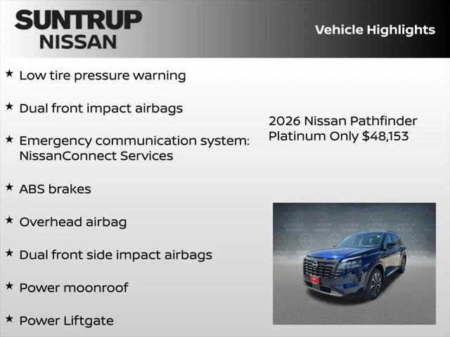 2026 Nissan Pathfinder Platinum