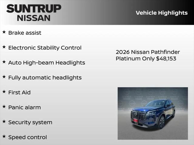 2026 Nissan Pathfinder Platinum