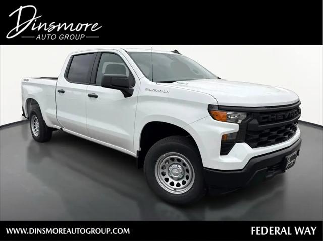 2026 Chevrolet Silverado 1500 4WD Crew Cab Standard Bed WT for sale in Federal Way, WA