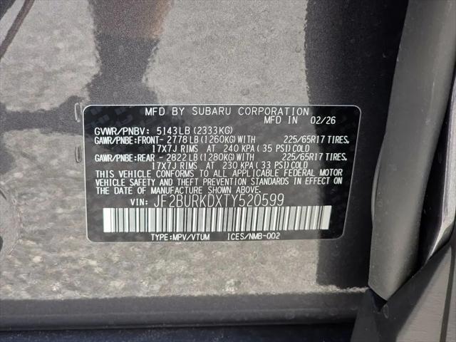 2026 Subaru Outback Wilderness