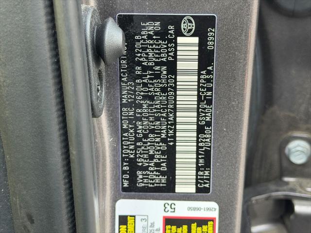 2024 Toyota Camry XSE V6