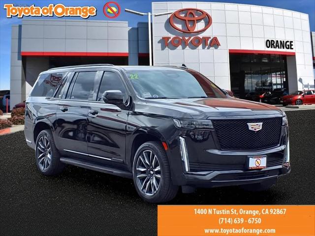 2022 Cadillac Escalade ESV 4WD Sport for sale in ORANGE, CA