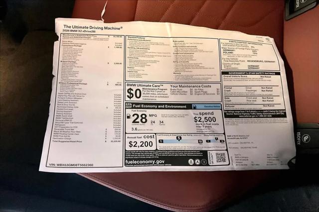2026 BMW X2 xDrive28i