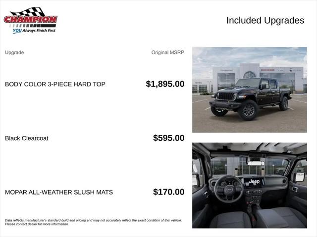 2026 Jeep Gladiator Sport