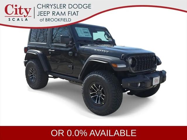 2026 Jeep Wrangler 2-Door Willys 4x4 for sale in Brookfield, WI
