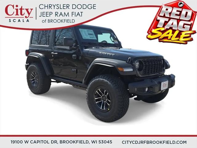 2026 Jeep Wrangler 2-Door Willys 4x4 for sale in Brookfield, WI