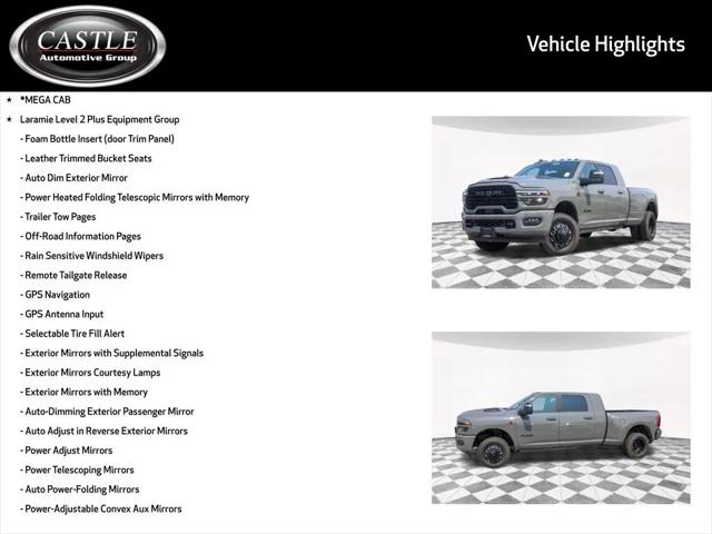 2026 Ram 3500 Laramie Mega Cab 4x4 64 Box