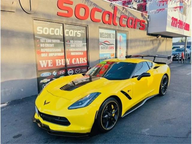 2018 Chevrolet Corvette Stingray Z51 for sale in HUNTINGTON PARK, CA