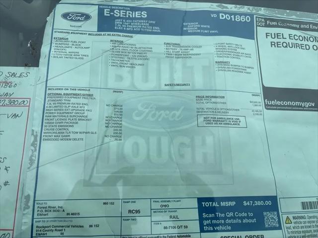2027 Ford E-Series Cutaway E-Series Cutaway