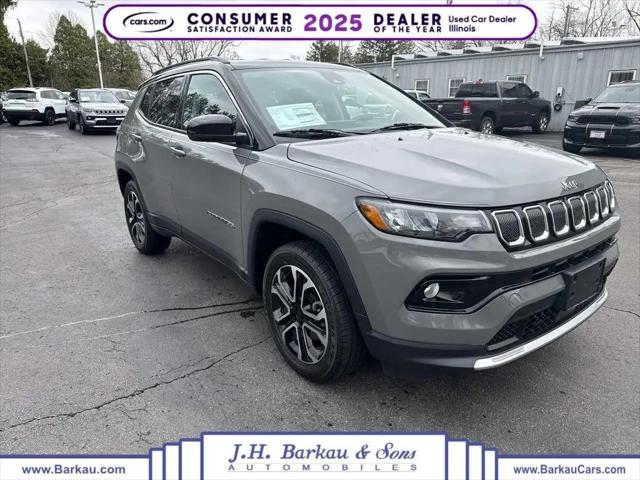 2022 Jeep Compass Limited 4x4 for sale in Cedarville, IL