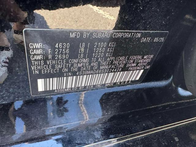 2025 Subaru Legacy Premium