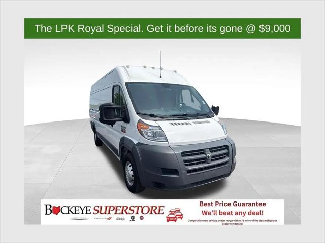 2016 Ram ProMaster High Roof for sale near Shelby, OH