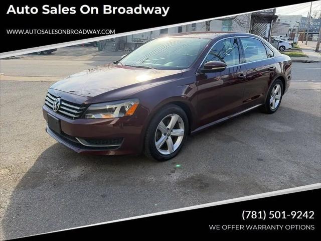 2012 Volkswagen Passat 2.5L SE for sale in Norwood, MA