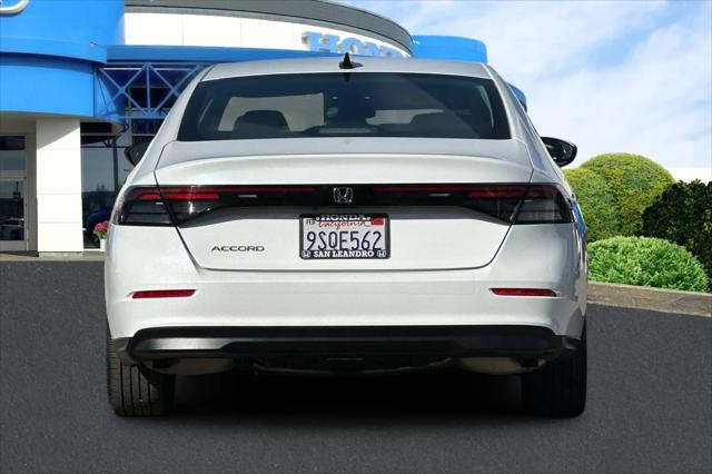 2025 Honda Accord Sedan SE
