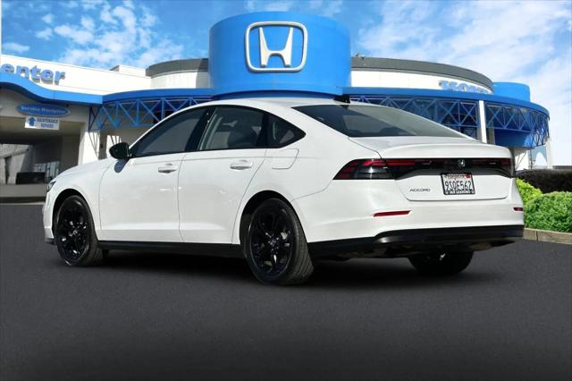 2025 Honda Accord Sedan SE
