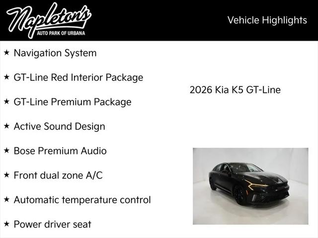 2026 Kia K5 GT-Line FWD