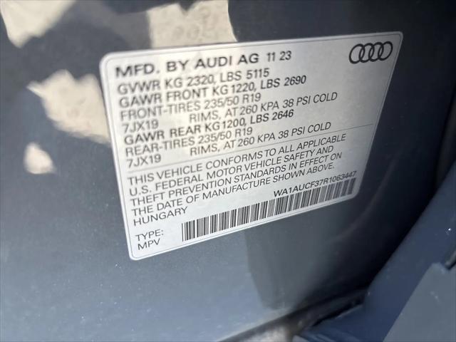 2024 Audi Q3 Premium 40 TFSI quattro Tiptronic
