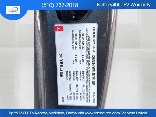 2018 Tesla Model 3 Long Range