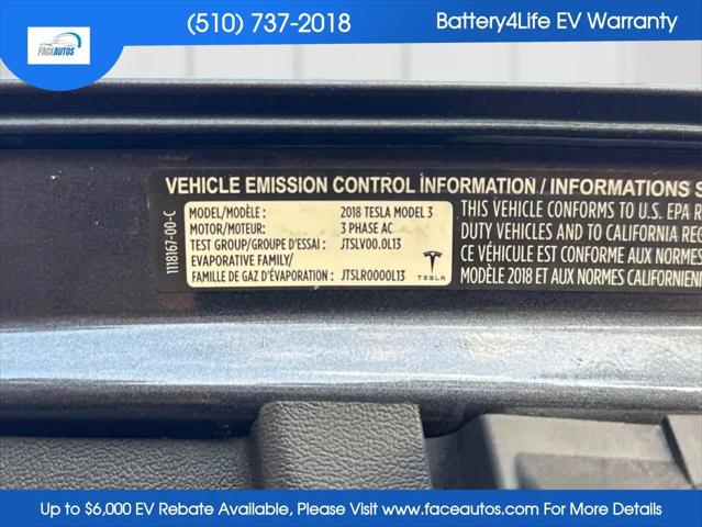 2018 Tesla Model 3 Long Range