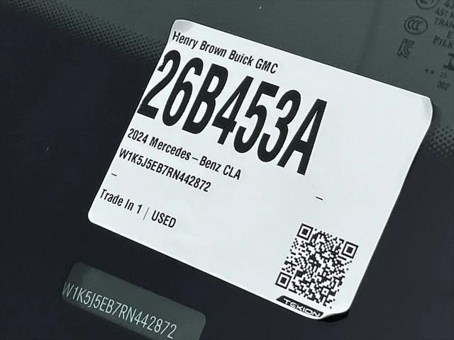 2024 Mercedes-Benz CLA 4MATIC