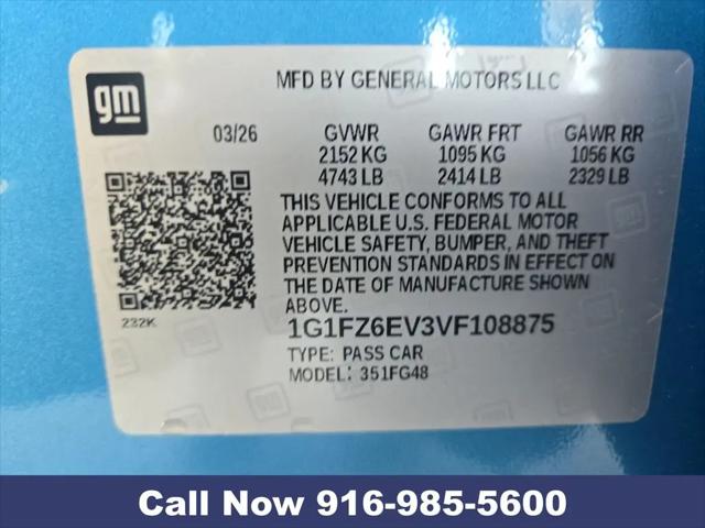 2027 Chevrolet Bolt RS FWD