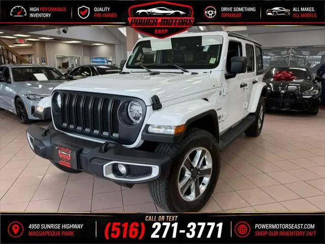 2021 Jeep Wrangler Unlimited Sahara for sale in Massapequa Park, NY