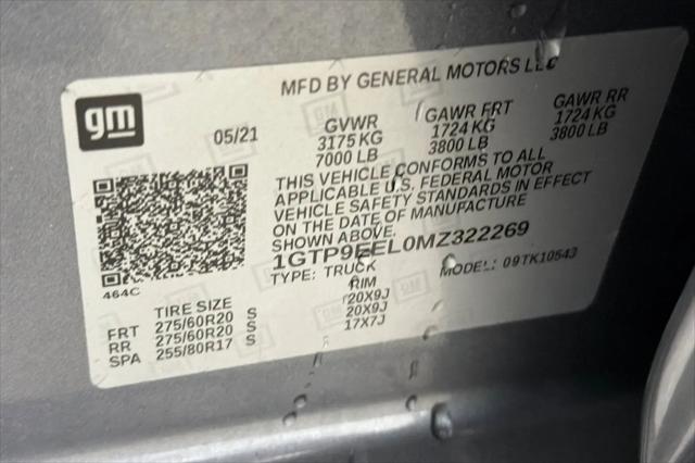 2021 GMC Sierra 1500 4WD Crew Cab Short Box AT4
