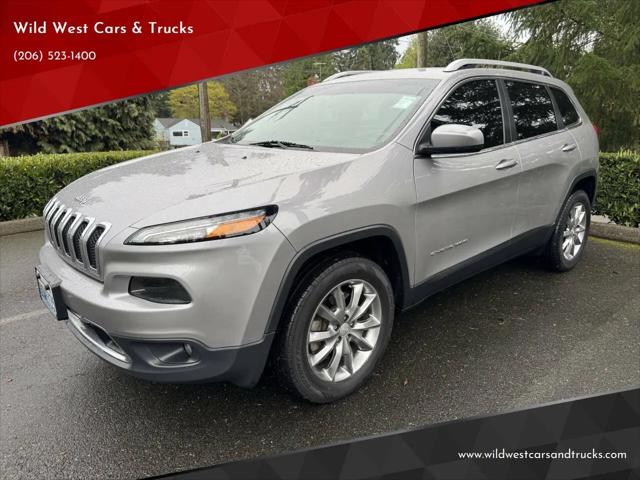 2018 Jeep Cherokee Limited 4x4 for sale in Seattle, WA
