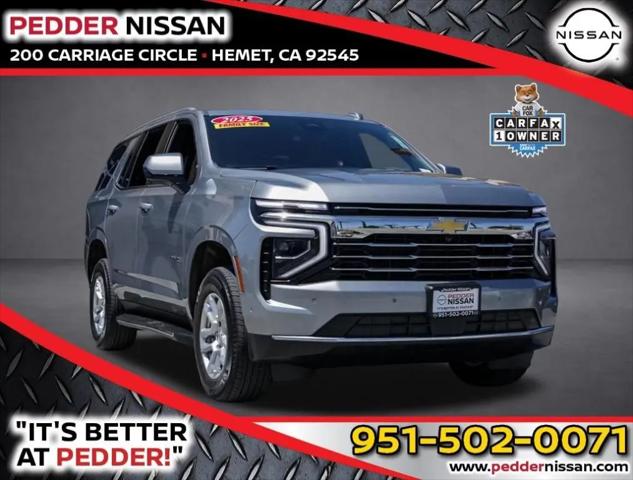 2025 Chevrolet Tahoe 4WD LT for sale in Hemet, CA