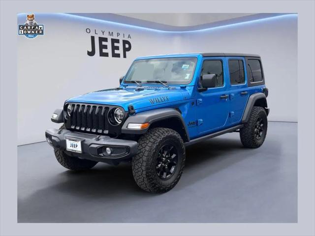 2022 Jeep Wrangler Unlimited Willys 4x4 for sale in Olympia, WA