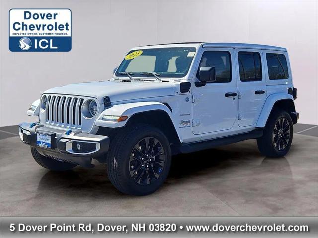 2023 Jeep Wrangler 4xe Sahara 4x4 for sale in Dover, NH