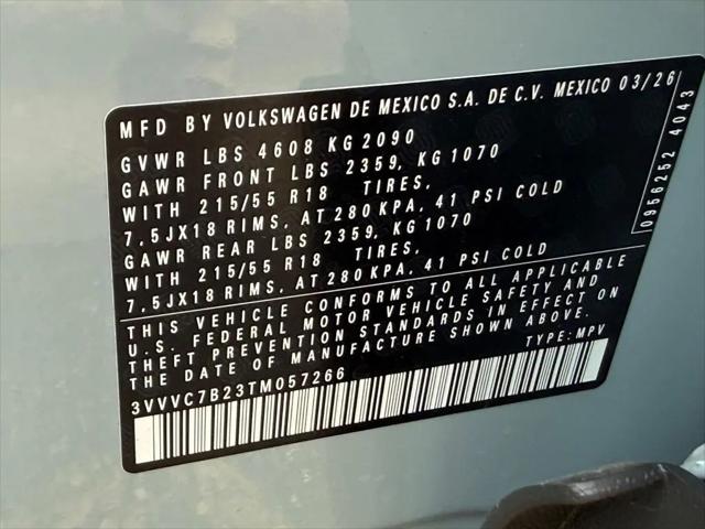 2026 Volkswagen Taos SE
