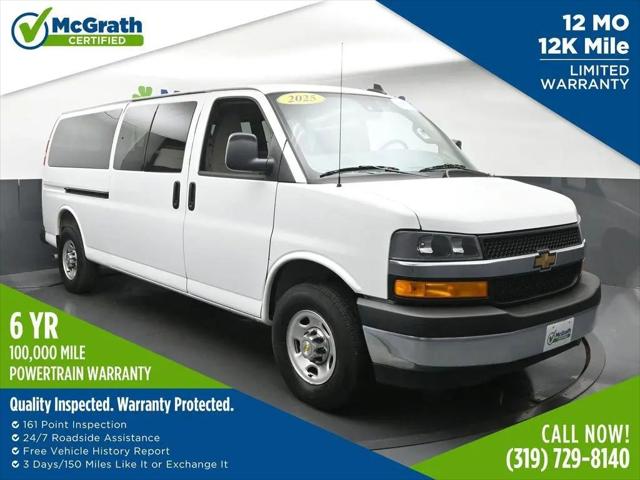2025 Chevrolet Express Passenger RWD 3500 Extended Wheelbase LT for sale in Cedar Rapids, IA
