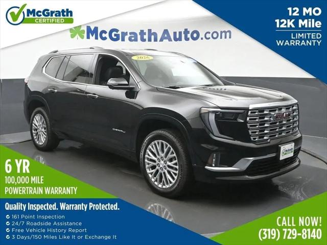 2026 GMC Acadia Denali AWD for sale in Cedar Rapids, IA