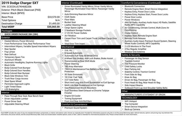 2019 Dodge Charger SXT AWD for sale in Clinton Township, MI