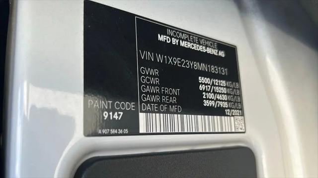 2021 Mercedes-Benz Sprinter 4500 Chassis Standard Roof V6