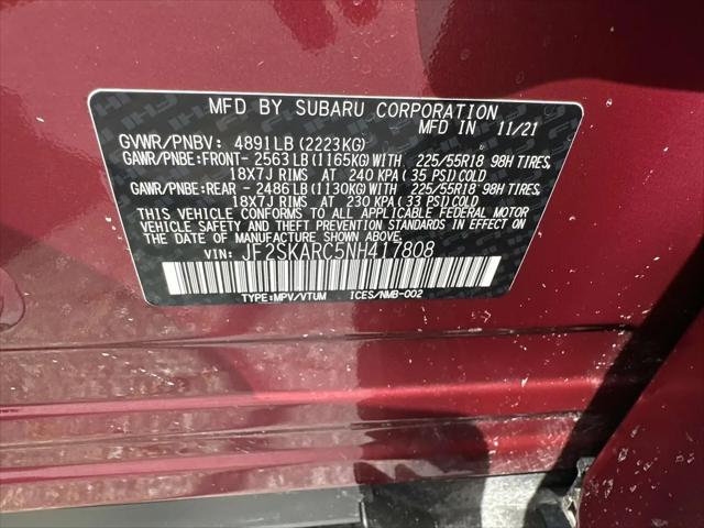 2022 Subaru Forester Touring