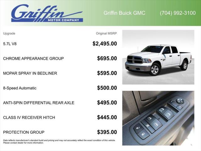2022 Ram 1500 Classic Tradesman Crew Cab 4x4 5'7" Box