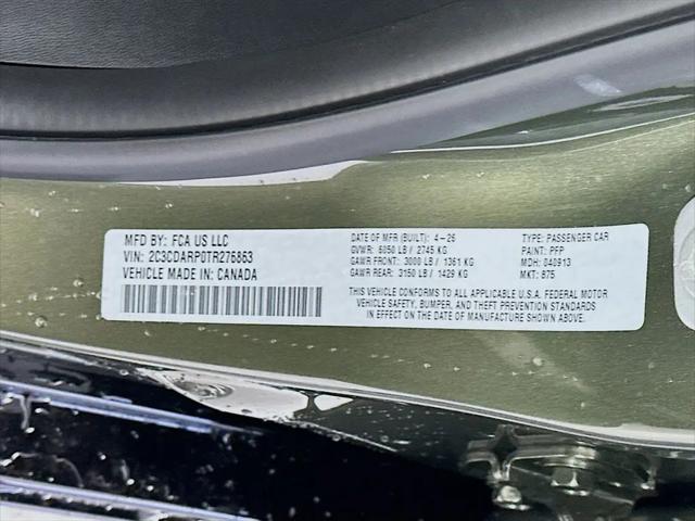 2026 Dodge Charger Scat Pack 4-Door AWD